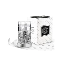 Набор для чая "Русские пляски" посеребренный