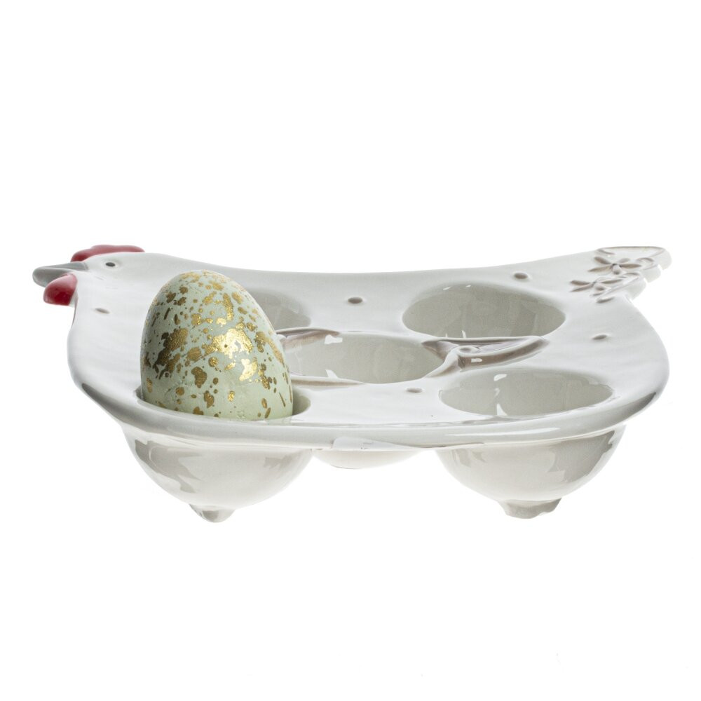 Тарелка для 5-ти яиц, L18,5 W20 H3,5 см