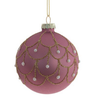 Украшение новогоднее "Шар", D 7 см, L7 W7 H9 см