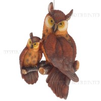 Декоративная фигурка "Два филина"