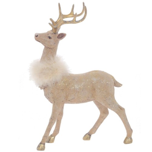 Фигурка декоративная "Олень", L25 W8 H35 см