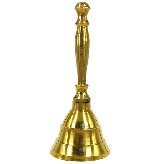 Колокольчик 9,8см, D43мм латунь