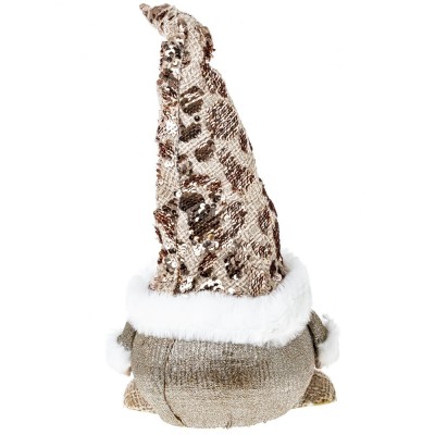 Фигурка декоративная "Гном", L20 W16 H48 см, разм.полк. Lп20 Wп16 Hп18 см