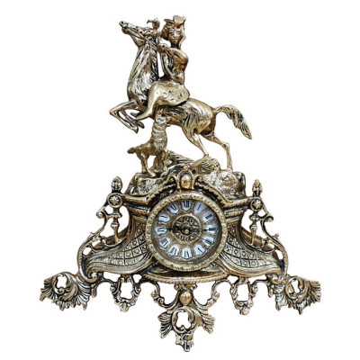 Каминные часы "Охота"  