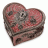 Шкатулка "Алое сердце"