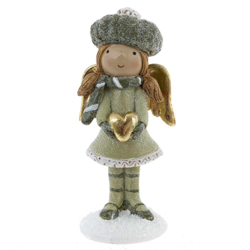 Фигурка декоративная "Ангел", L4,5 W4 H11 см, 2в.