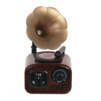 Изделие декоративное "Граммофон" (музык.), L9,5 W10 H17 см
