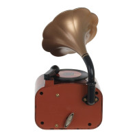 Изделие декоративное "Граммофон" (музык.), L9,5 W10 H17 см