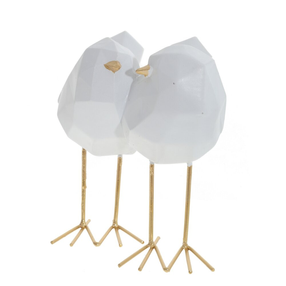 Фигурка декоративная "Птицы", L15 W18 H18 см