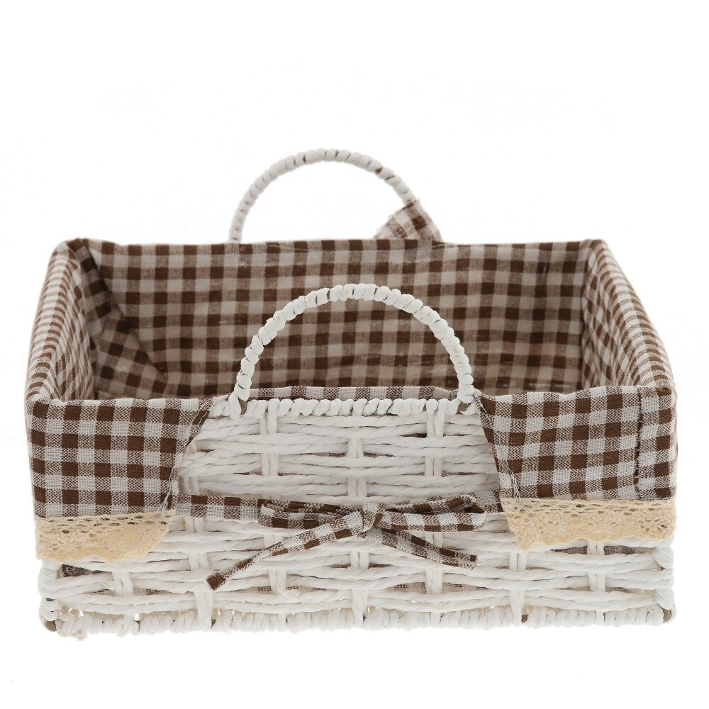 Корзина, L29 W29 H16,5/11 см