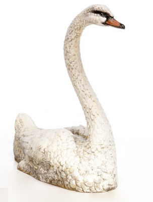 Декоративная садовая фигурка "Изящная лебедушка"