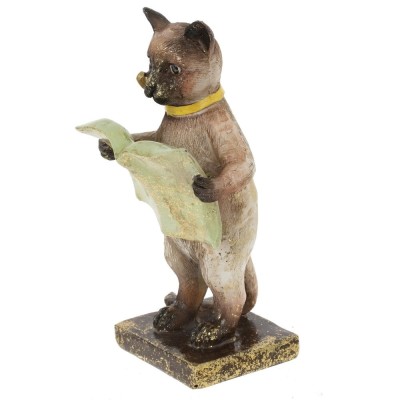 Фигурка декоративная "Кошка", L10 W10 H17 см