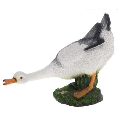 Декоративная садовая фигурка "Мадам гусыня"