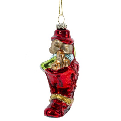 Украшение новогоднее "Медвежонок", L6 W4,5 H12,5 см