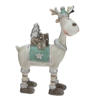 Фигурка декоративная "Олень", 2в., L7,5 W3,5 H10,5