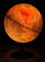 Глобус-светильник физический №2