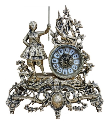 Каминные часы "Пастушка"   