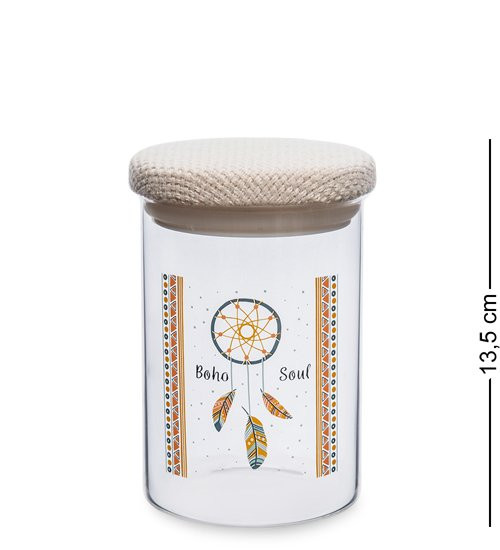 GS- 64/2 Банка для сыпучих "Ловец снов" 500мл