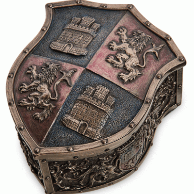 Шкатулка "Средневековая крепость"