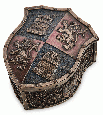 Шкатулка "Средневековая крепость"