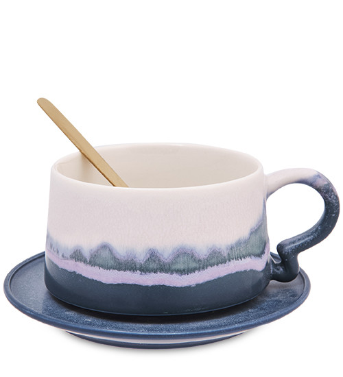 CRM-11/1 Чайная пара "Синяя волна"