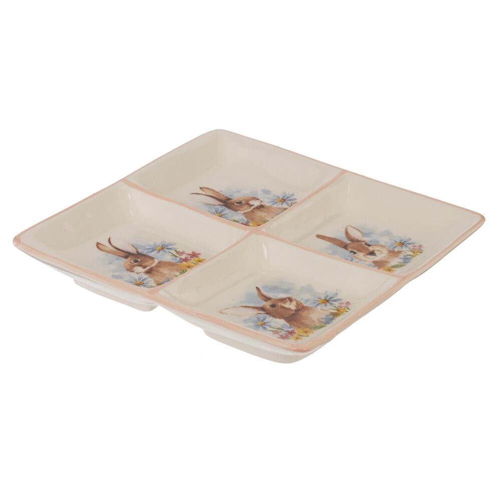 Менажница, L18 W18 H2,5 см