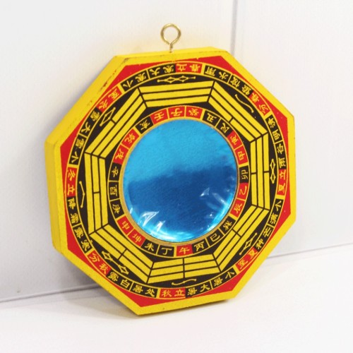 Декоративная подвеска зеркало багуа 4 шт.   