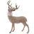 Фигурка декоративная "Олень", L33 W17 H52 см