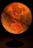 Глобус-светильник политический №2