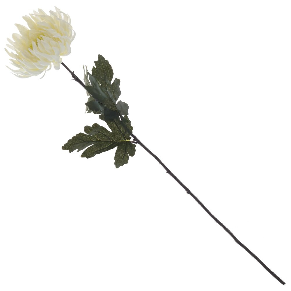 Цветок искусственный "Хризантема",  L17 W17 H84 см