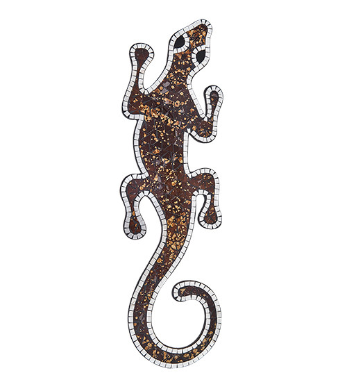 38-010-03 Панно "Геккон" ср. (мозаика, о.Бали)