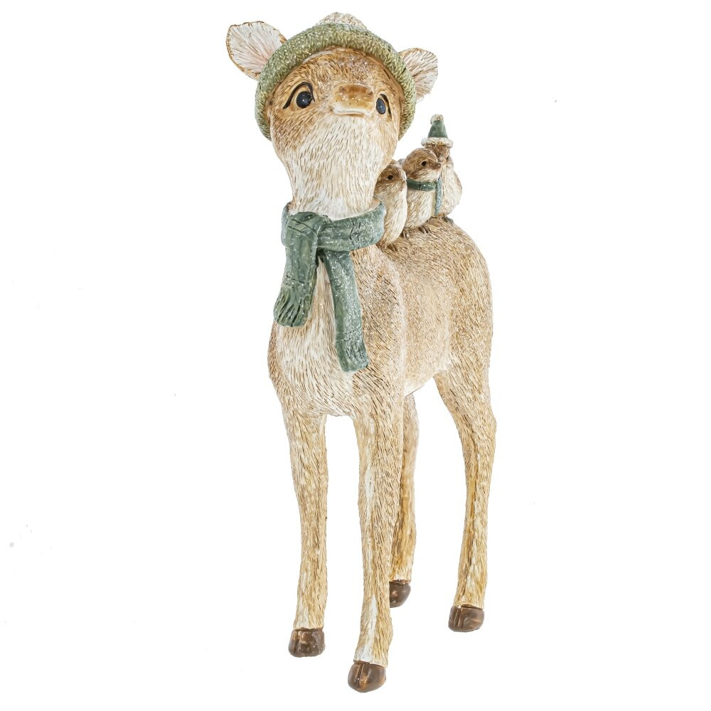 Фигурка декоративная "Олень", L18 W8 H25 см