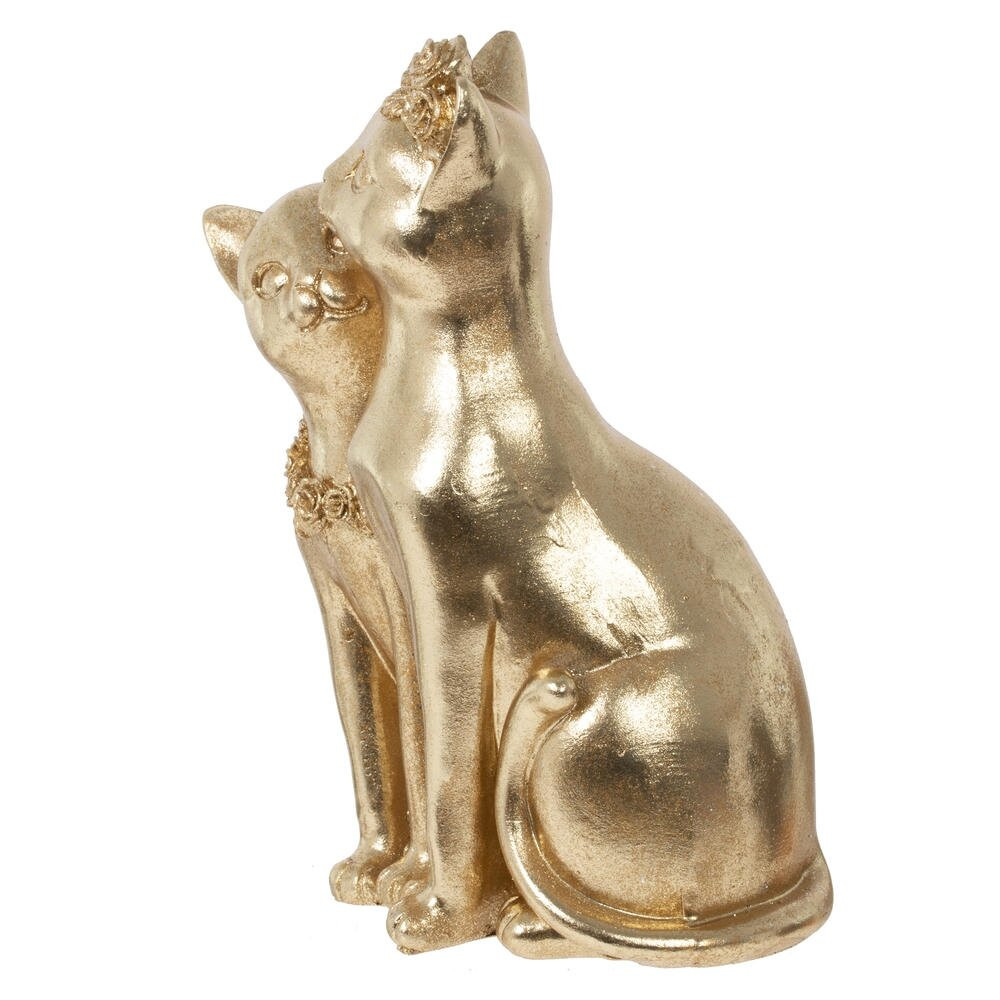 Фигурка декоративная "Кошки", L13,5 W13 H22 см