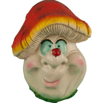 Декоративная садовая фигурка "Веселый гриб"
