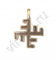 Подвеска-оберег "Небесный крест"