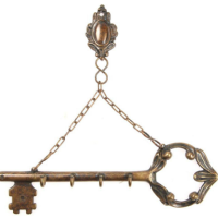 Настенная вешалка для ключей "Ключ"