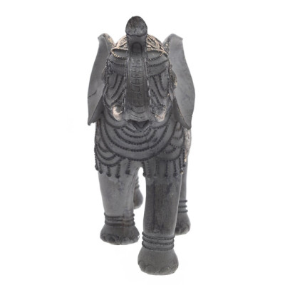 Фигурка декоративная "Слон в цветах", L21 W9 H19 см