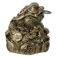 Фигурка декоративная "Лягушка денежная"