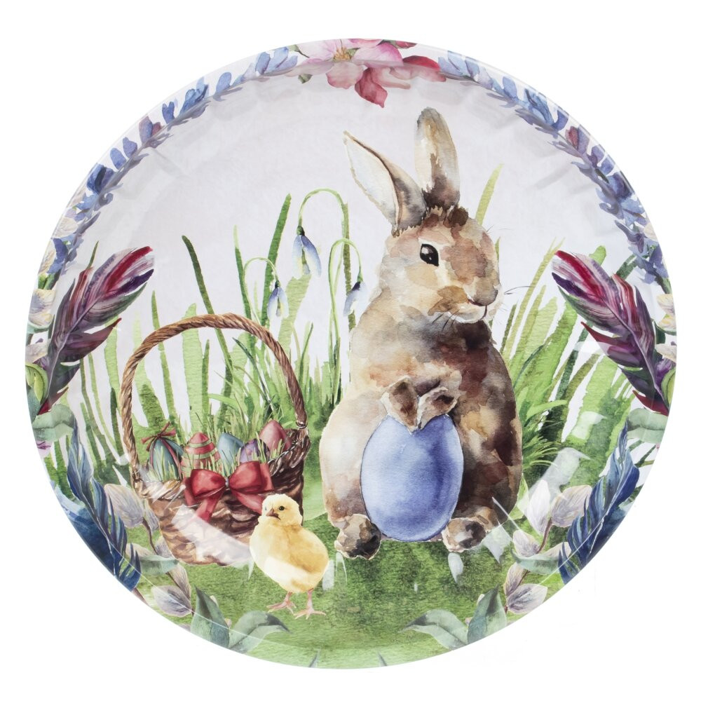 Блюдо "Пасхальное", L26 W26 H3 см, 6в.