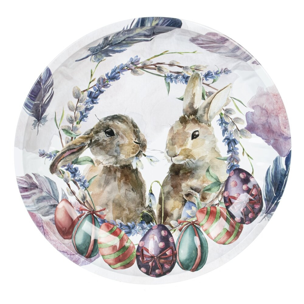 Блюдо "Пасхальное", L26 W26 H3 см, 6в.