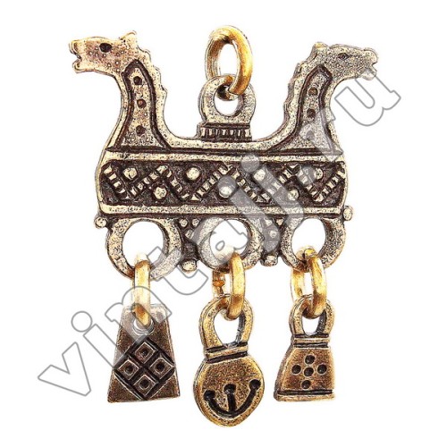 Шумящая подвеска "Два конька"