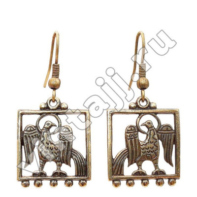Серьги "Чудо-птица"