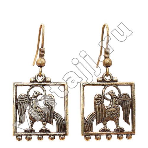 Серьги "Чудо-птица"