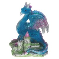 Фигурка декоративная "Дракон", L10 W8 H12 см, 2в.