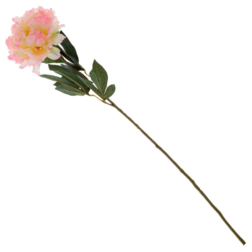 Цветок искусственный "Пион", L15 W15 H80 см
