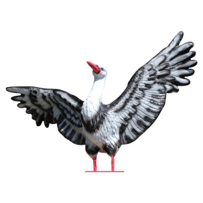 Декоративная садовая фигурка "Полет аиста"