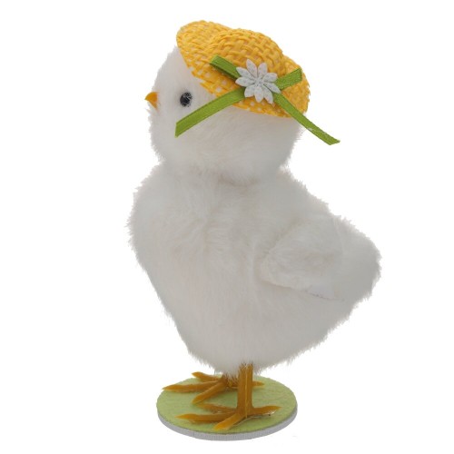 Фигурка декоративная "Цыпленок", L7 W6 H11 см, 3в.