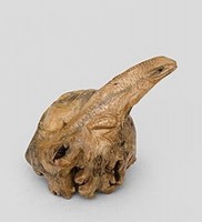 Статуэтка деревянная "Игуана в ожидании"                     