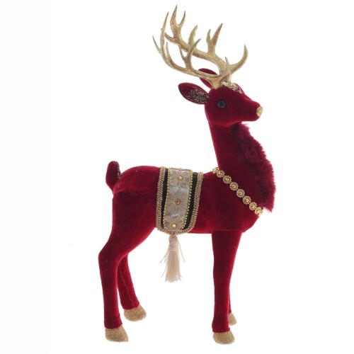 Фигурка декоративная "Олень", L19 W10 H37 см Фигурка декоративная "Олень", L19 W10 H37 см