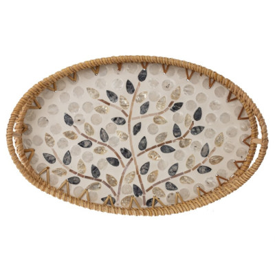 Поднос, L36 W23 H6,5 см